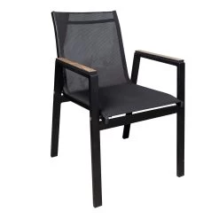 Stapelsessel, Schwarz, Ca. 86 X 66 X 56 Cm