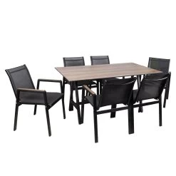 Stapelsessel, Schwarz, Ca. 86 X 66 X 56 Cm 9 Stapelsessel, Schwarz, Ca. 86 X 66 X 56 Cm -Gartenbedarf Verkäufe 3910302656 Alu Sessel schwarz Textilen schwarz 5 102329