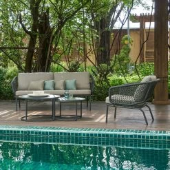 Lounge-Set 'Eagle', 5-teilig 10 Lounge-Set 'Eagle', 5-teilig -Gartenbedarf Verkäufe 3910302708 Loungeset Eagle 5tlg Stahlgestell inkl Auflagenset 2 118534