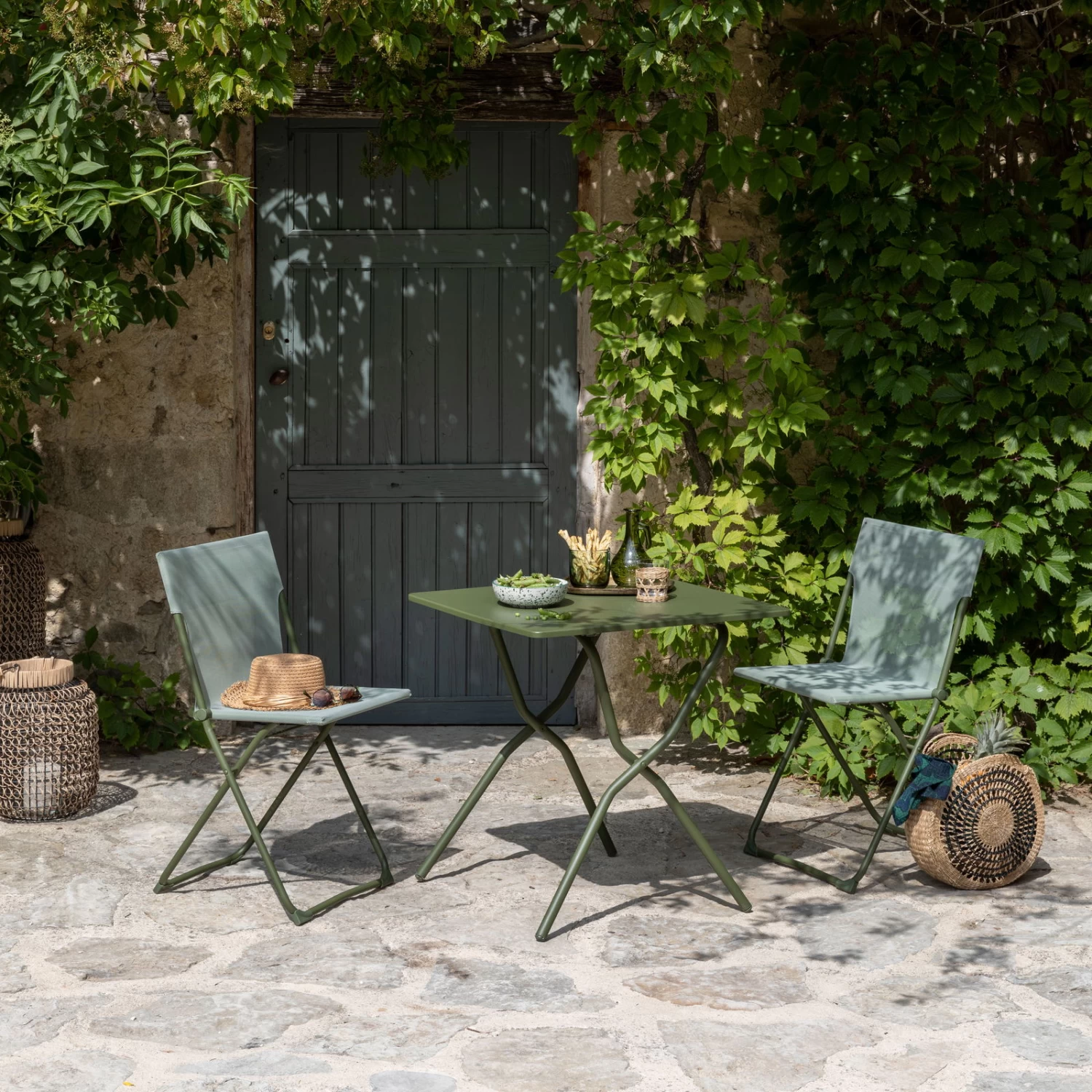 Lafuma Klappstuhl 'Chaise Balcony II', Moos, Ca. 83 X 44 X 48 Cm 5 Lafuma Klappstuhl 'Chaise Balcony II', Moos, Ca. 83 X 44 X 48 Cm – Bild 5