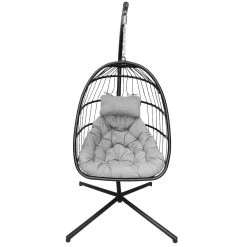 Hängesessel 'Folt Sterzing' Inkl. Auflagen, Schwarz 6 Hängesessel 'Folt Sterzing' Inkl. Auflagen, Schwarz -Gartenbedarf Verkäufe 3910302723 Haengesessel Folt Sterzing schwarz inkl Auflage 1 123058