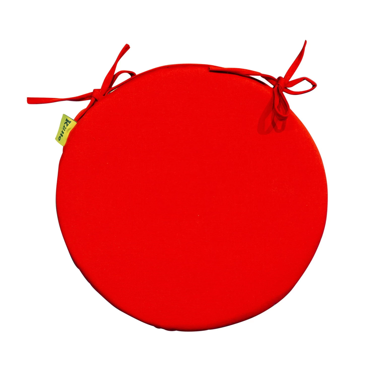 Stuhlauflage 'Rogra', Rot, Ca. Ø 39 X 3,5 Cm 1 Stuhlauflage 'Rogra', Rot, Ca. Ø 39 X 3,5 Cm