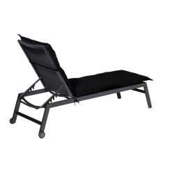 Madison Liegenauflage 'Panama', Schwarz, Ca. 200 X 60 Cm -Gartenbedarf Verkäufe 3910408900 Liegenauflage Panama Black 5 97656