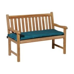 Madison Bankauflage 'Panama', Meeresblau, Ca. 120 X 48 Cm -Gartenbedarf Verkäufe 3910408991 Bankauflage Panama Sea blue 4 97549