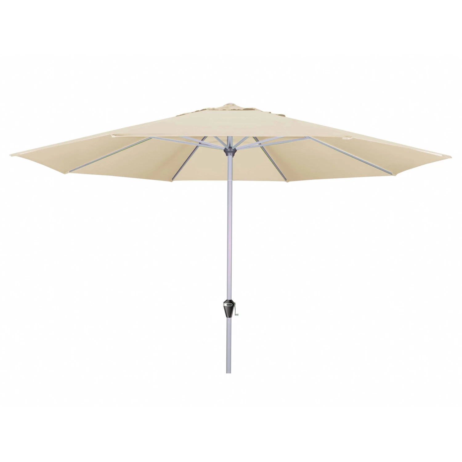 Doppler Sonnenschirm 'Active Kurbel', Ø Ca. 380 Cm, Natur 1 Doppler Sonnenschirm 'Active Kurbel', Ø Ca. 380 Cm, Natur