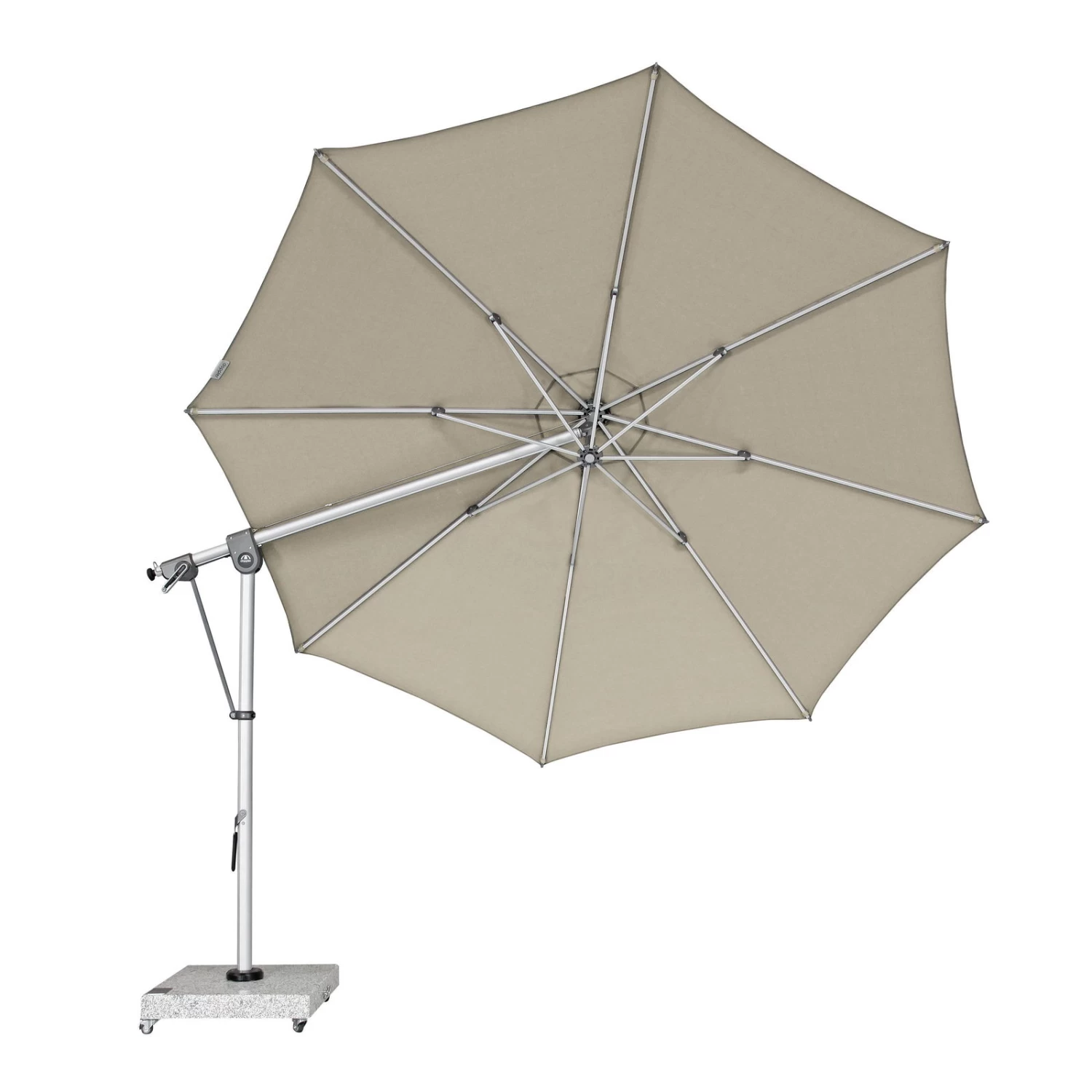 Doppler Pendelschirm 'Expert 350', Ø 350 Cm, Sand 1 Doppler Pendelschirm 'Expert 350', Ø 350 Cm, Sand