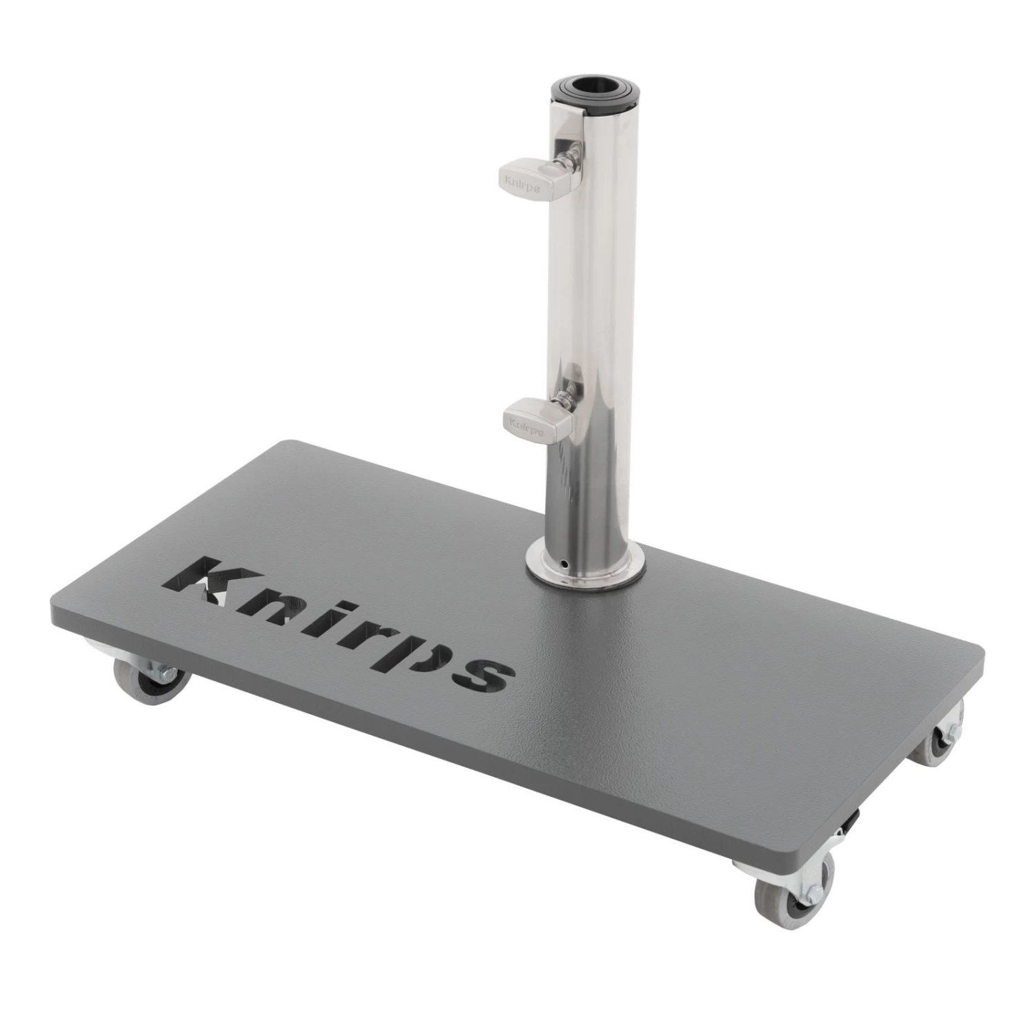 KNIRPS Rollsockel, Schwarz, Ca. 25 Kg, 52 X 27 X 10 Cm 1 KNIRPS Rollsockel, Schwarz, Ca. 25 Kg, 52 X 27 X 10 Cm