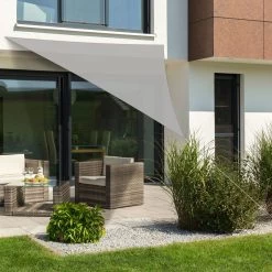 Sonnensegel 'Teneriffa', Dreieckig, 360 X 360 X 360 Cm, HDPE-Gewebe