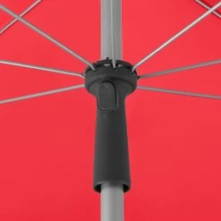 Mittelstockschirm 'Locarno', Ø 200 Cm 12 Mittelstockschirm 'Locarno', Ø 200 Cm -Gartenbedarf Verkäufe 3910503116 Sonnenschirm Locarno rot 2 90259