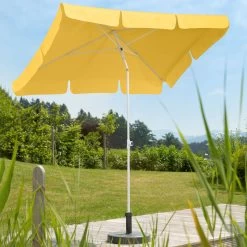 Mittelstockschirm 'Ibiza', Ca. 180 X 120 Cm