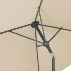 Mittelstockschirm 'Bilbao', Ca. 210 X 130 Cm, Natur 13 Mittelstockschirm 'Bilbao', Ca. 210 X 130 Cm, Natur -Gartenbedarf Verkäufe 3910503141 Sonnenschirm Bilbao natur 3 90424