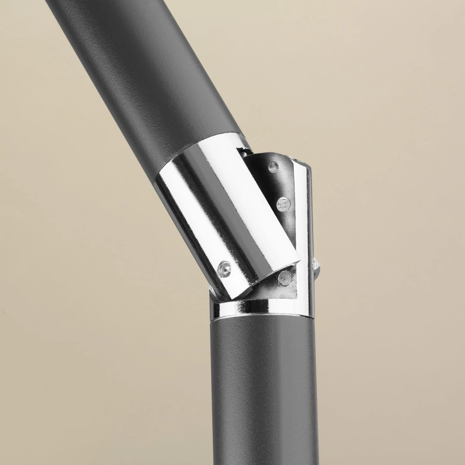 Mittelstockschirm 'Bilbao', Ca. 210 X 130 Cm, Natur 5 Mittelstockschirm 'Bilbao', Ca. 210 X 130 Cm, Natur – Bild 5