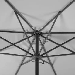Mittelstockschirm 'Harlem', Ø Ca. 270 Cm -Gartenbedarf Verkäufe 3910503145 Sonnenschirm Harlem silbergrau 4 90452
