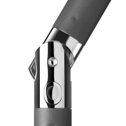 Mittelstockschirm 'Harlem', Ø Ca. 270 Cm -Gartenbedarf Verkäufe 3910503145 Sonnenschirm Harlem silbergrau 5 90451