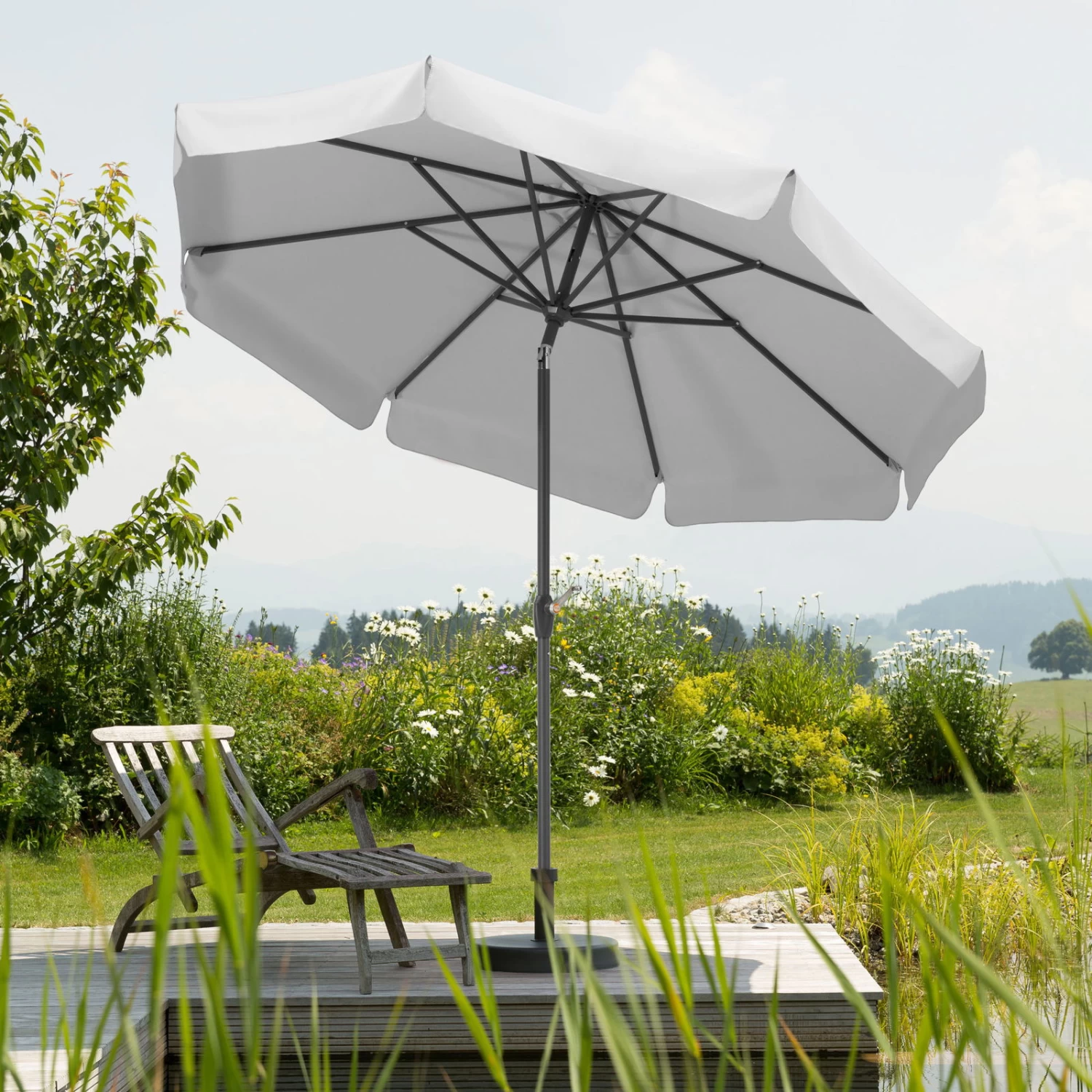 Schneider Sonnenschirm 'Orlando', Ø 270 Cm 1 Schneider Sonnenschirm 'Orlando', Ø 270 Cm