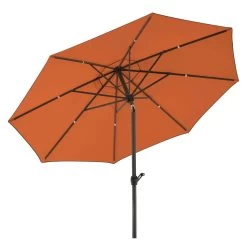 Schneider Sonnenschirm 'Adria', Ø 300 Cm 12 Schneider Sonnenschirm 'Adria', Ø 300 Cm -Gartenbedarf Verkäufe 3910503170 Sonnenschirm Adria terracotta 10 91663
