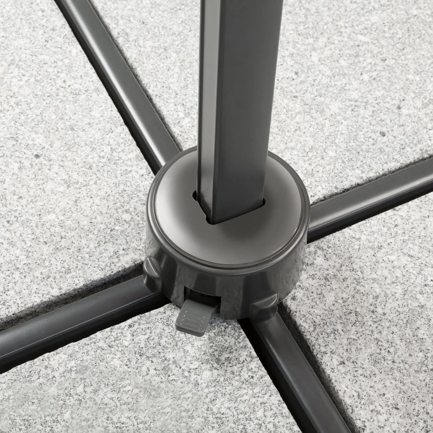 Sonnenschirm 'Rhodos Junior', Ø 300 Cm, Natur 7 Sonnenschirm 'Rhodos Junior', Ø 300 Cm, Natur – Bild 7