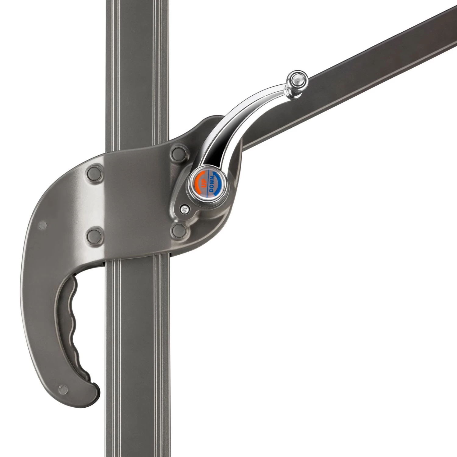 Sonnenschirm 'Rhodos Junior', Ø 300 Cm, Natur 8 Sonnenschirm 'Rhodos Junior', Ø 300 Cm, Natur – Bild 8