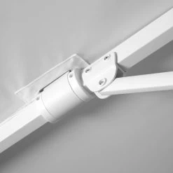 Pendelschirm 'Rhodos Twist Bianco', Ca. 300 X 300 Cm, Weiss -Gartenbedarf Verkäufe 3910503194 Sonnenschirm Rhodos Twist Bianco weiss 10 90630