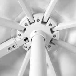 Pendelschirm 'Rhodos Twist Bianco', Ca. 300 X 300 Cm, Weiss -Gartenbedarf Verkäufe 3910503194 Sonnenschirm Rhodos Twist Bianco weiss 4 90629