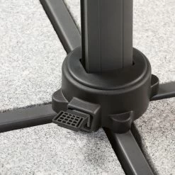 Pendelschirm, 'Rhodos Twist', Ca. 300 X 300 Cm 17 Pendelschirm, 'Rhodos Twist', Ca. 300 X 300 Cm -Gartenbedarf Verkäufe 3910503198 Sonnenschirm Rhodos Twist anthrazit 7 90674