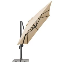 Sonnenschirm 'Rhodos Grande', 300 X 400 Cm, Natur -Gartenbedarf Verkäufe 3910503199 Sonnenschirm Rhodos Grande natur 5 91456