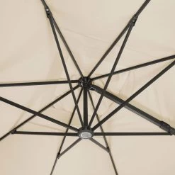 Sonnenschirm 'Rhodos Grande', 300 X 400 Cm, Natur -Gartenbedarf Verkäufe 3910503199 Sonnenschirm Rhodos Grande natur 7 91462