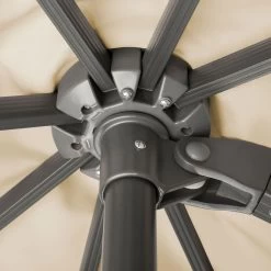 Sonnenschirm 'Rhodos Grande', 300 X 400 Cm, Natur -Gartenbedarf Verkäufe 3910503199 Sonnenschirm Rhodos Grande natur 9 91460