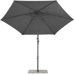 Pendelschirm, 'Genua', Ø Ca. 300 Cm 13 Pendelschirm, 'Genua', Ø Ca. 300 Cm -Gartenbedarf Verkäufe 3910503209 Ampelschirm Genua anthrazit 9 90698