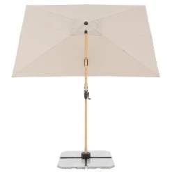 Pendelschirm 'Alu-Wood Ultra AX', Ca. 300 X 220 Cm, Natur -Gartenbedarf Verkäufe 3910503247 Pendelschirm Alu Wood Ultra AX 2 99024