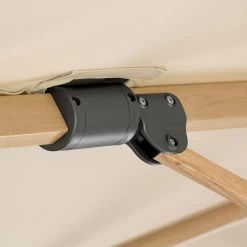 Sonnenschirm 'Rhodos Twist Woody', Natur, Ca. 300 X 300 Cm -Gartenbedarf Verkäufe 3910503265 Pendelschirm Rhodos Twist Woody natur 19 102966