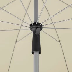 Sonnenschirm 'Locarno', Ø 220 Cm, Natur -Gartenbedarf Verkäufe 3910503328 Sonnenschirm Locarno ca D 220cm natur 12 119151