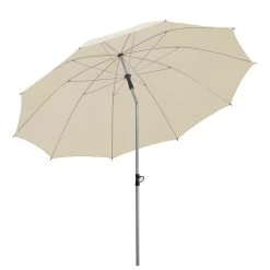 Sonnenschirm 'Locarno', Ø 220 Cm, Natur -Gartenbedarf Verkäufe 3910503328 Sonnenschirm Locarno ca D 220cm natur 9 119153