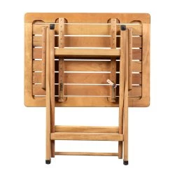 Holztisch 'Matera', Buchenholz, Ca. 80 X 60 X 75 Cm -Gartenbedarf Verkäufe 3910700456 Holztisch Matera 80x60cm 2 102339