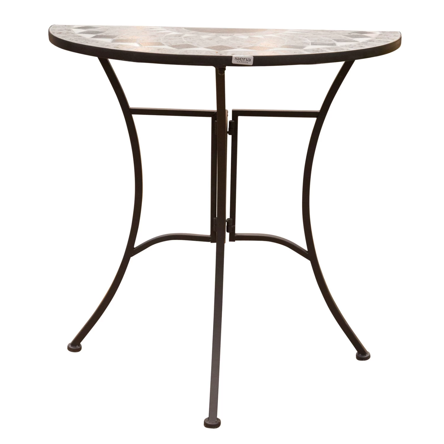 Siena Garden Anstelltisch, Como, Matt Schwarz, Ca. 71 X 70 X 35,5 Cm 2 Siena Garden Anstelltisch, Como, Matt Schwarz, Ca. 71 X 70 X 35,5 Cm – Bild 2