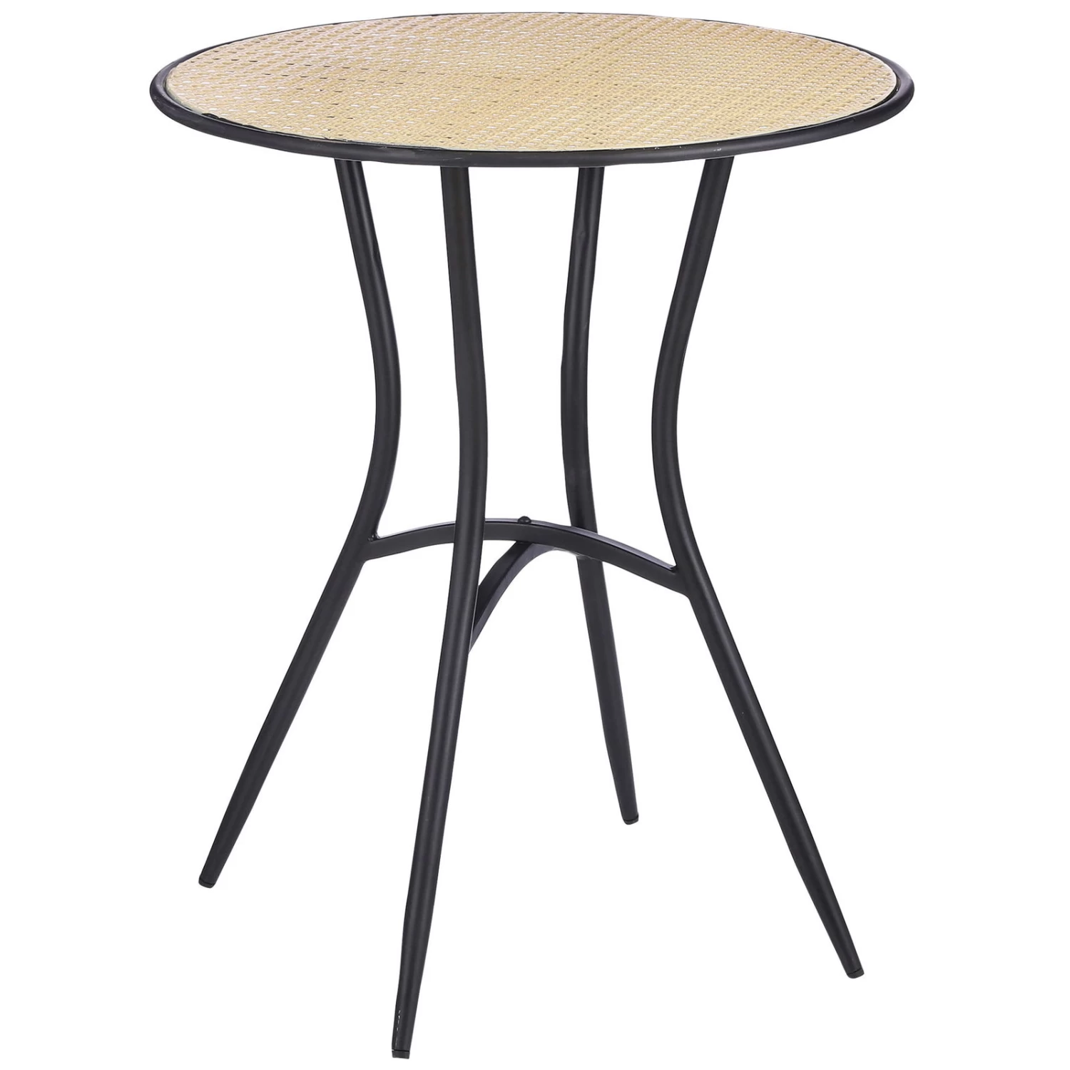 Tisch 'Jaylee', Schwarz/gold, H 69 X Ø 60 Cm 1 Tisch 'Jaylee', Schwarz/gold, H 69 X Ø 60 Cm