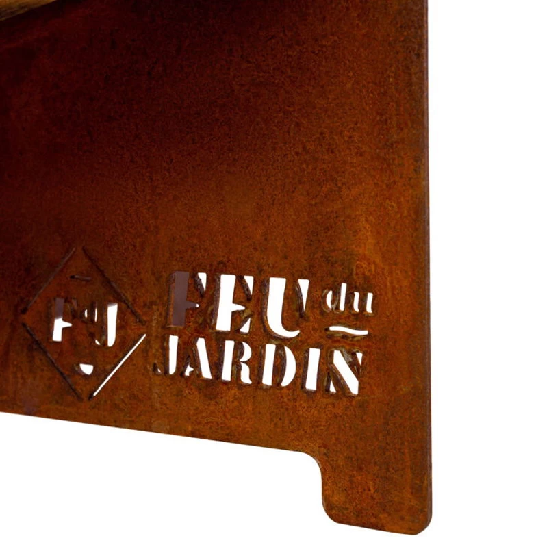 Edelstahl-Feuerstelle 'X 70', Rost, 40 X 75 Cm 3 Edelstahl-Feuerstelle 'X 70', Rost, 40 X 75 Cm – Bild 3