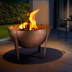Feuerschale 'Dakota', Rostfarben, Ca. 60 X Ø 80 Cm 12 Feuerschale 'Dakota', Rostfarben, Ca. 60 X Ø 80 Cm -Gartenbedarf Verkäufe 3920100762 Feuerstelle Dakota ca 80cm rund 2 1 118578