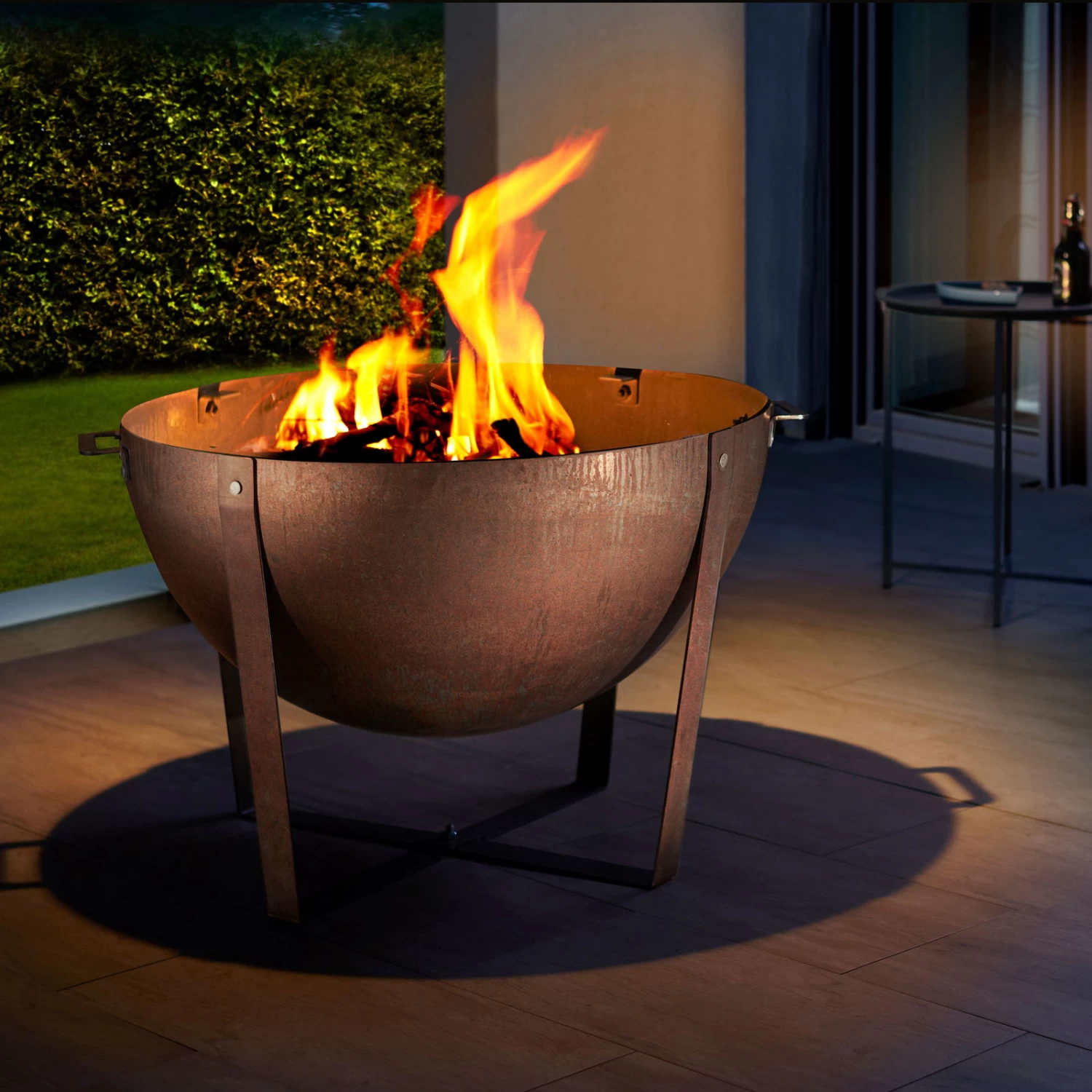Feuerschale 'Dakota', Rostfarben, Ca. 60 X Ø 80 Cm 6 Feuerschale 'Dakota', Rostfarben, Ca. 60 X Ø 80 Cm – Bild 6