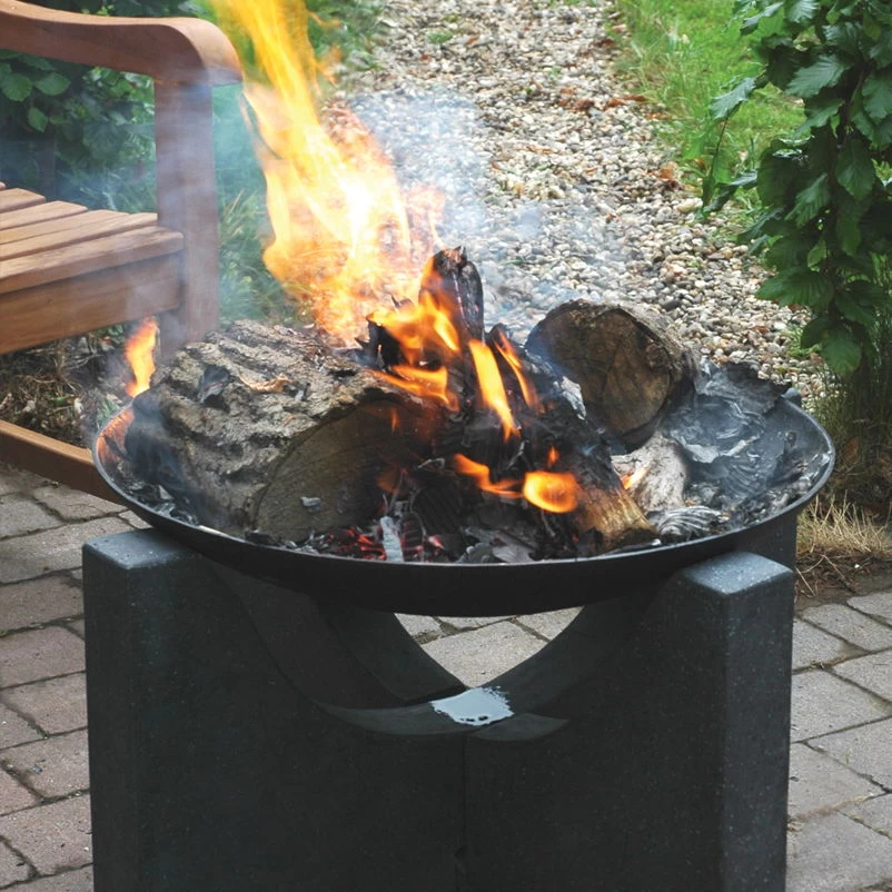 Feuerschale Mit Granito-Fuß Ø Ca. 59 Cm 2 Feuerschale Mit Granito-Fuß Ø Ca. 59 Cm – Bild 2