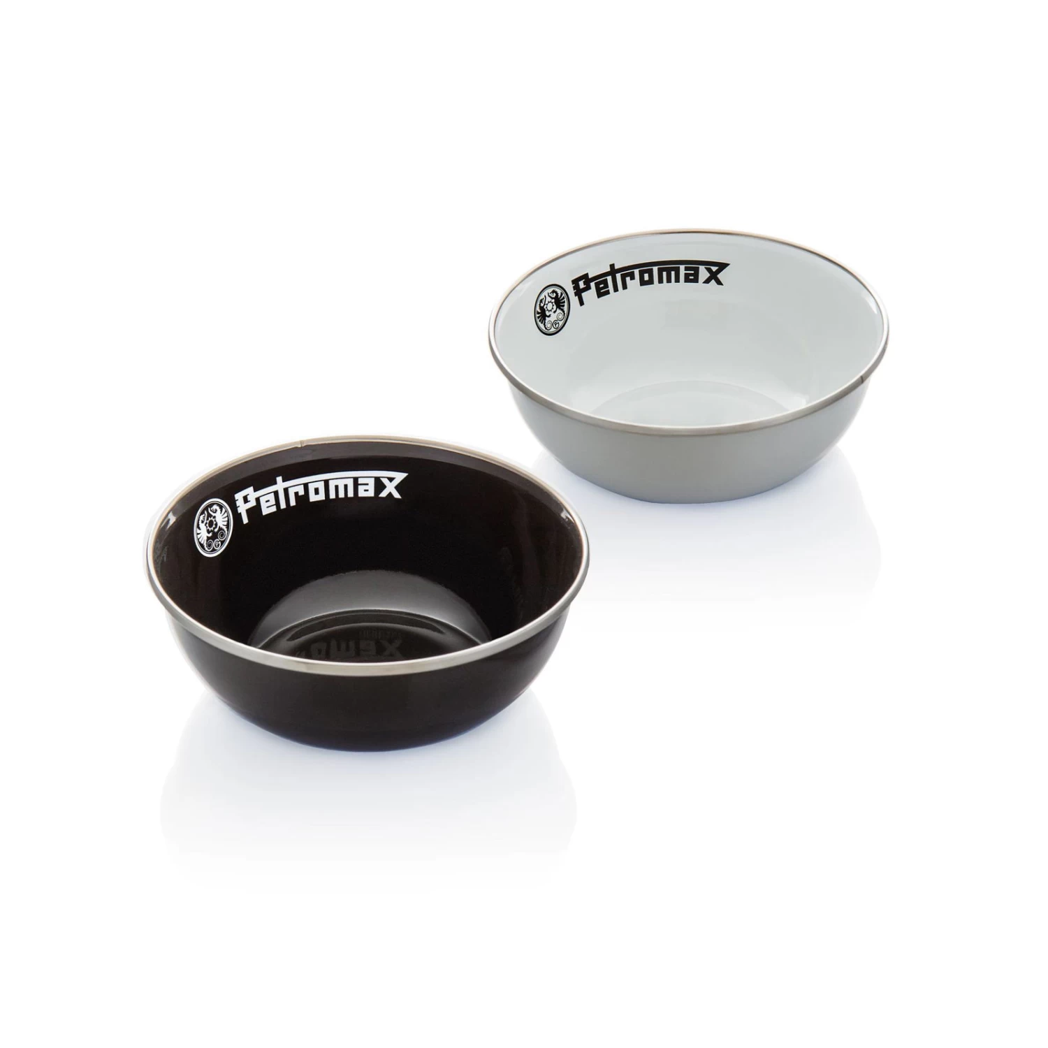 Petromax 2 Emaille Schalen, Schwarz, Volumen Ca. 600 Ml 1 Petromax 2 Emaille Schalen, Schwarz, Volumen Ca. 600 Ml