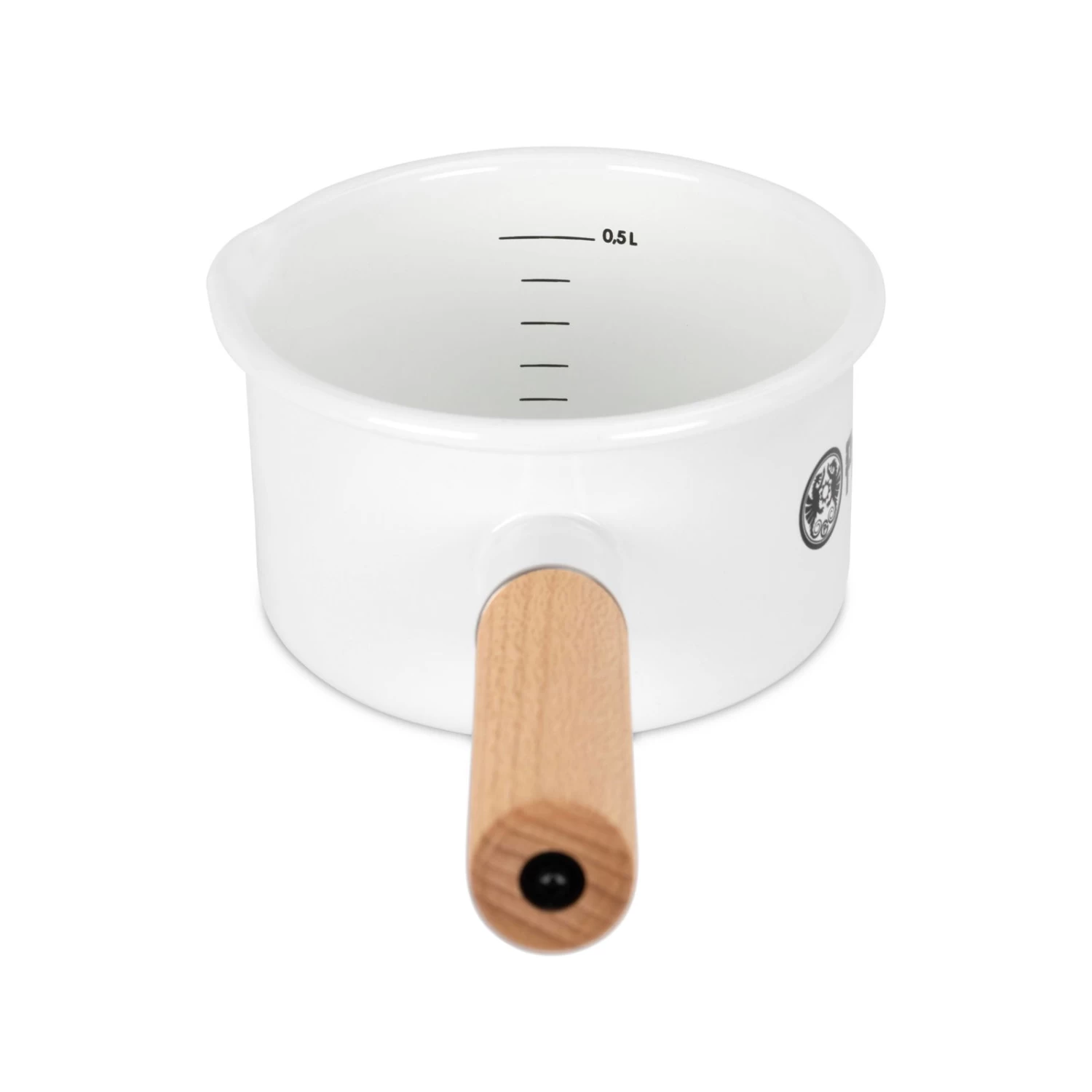 Petromax Stieltopf, Weiß, Edelstahl/Holz, Ca. 500 Ml 3 Petromax Stieltopf, Weiß, Edelstahl/Holz, Ca. 500 Ml – Bild 3