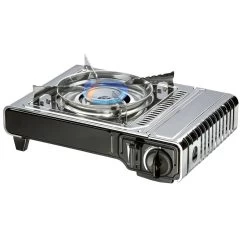 Kartuschenkocher 'Nelson', Oberfläche Edelstahl, 13 X 28 X 37 Cm -Gartenbedarf Verkäufe 3930300043 kartuschenkocher nelson detail flamme 121299