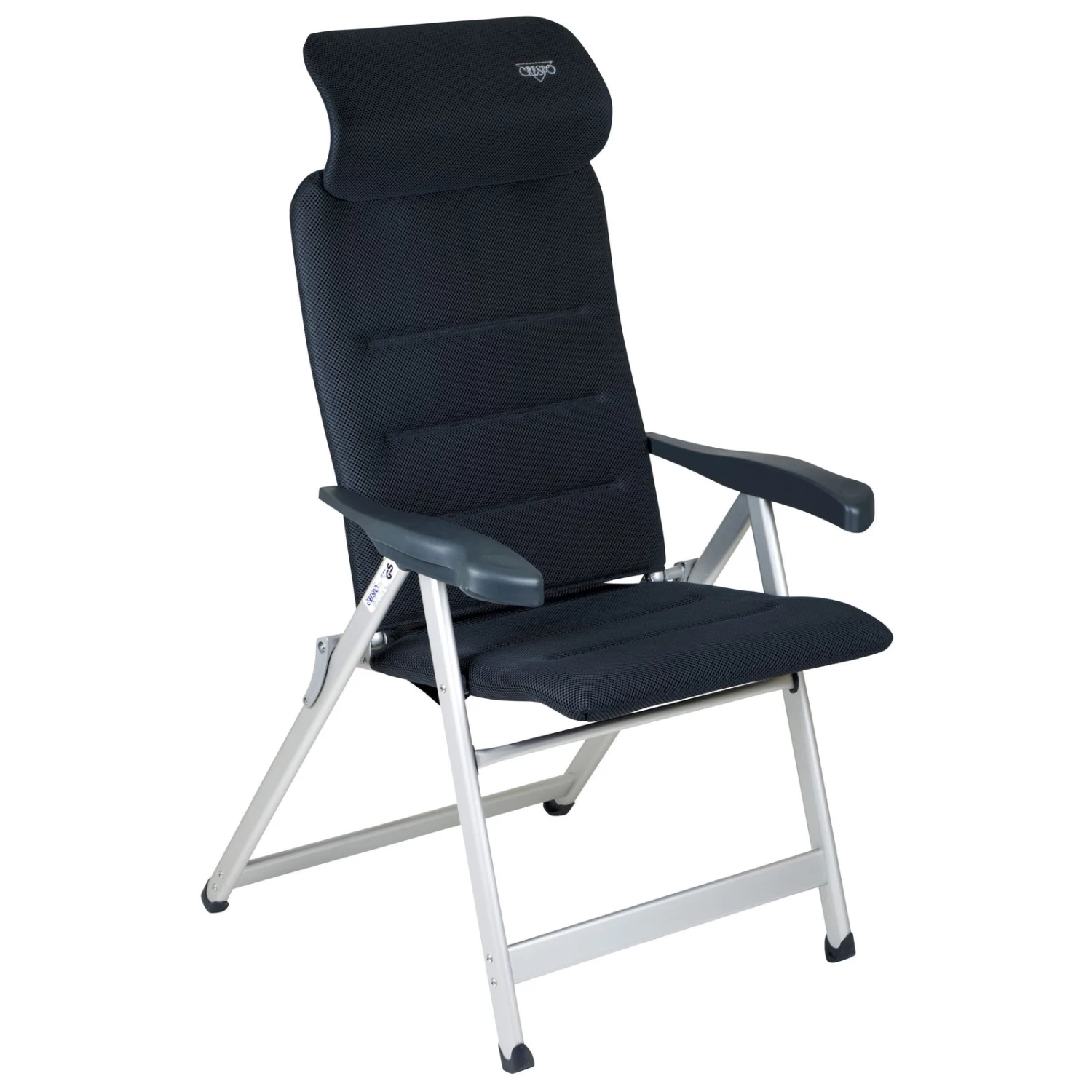 Crespo Klappsessel Compact Air Elite, Dunkelgrau 1 Crespo Klappsessel Compact Air Elite, Dunkelgrau