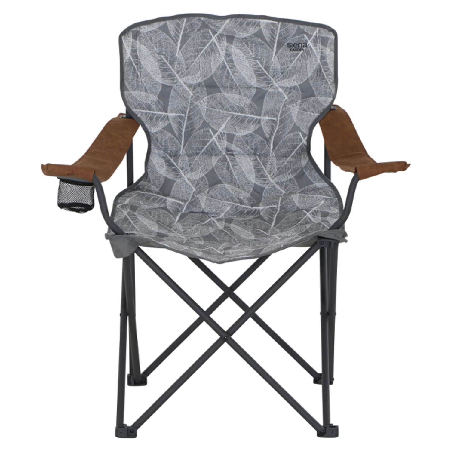 Alu-Camping Faltsessel 'Natura', Anthrazit 2 Alu-Camping Faltsessel 'Natura', Anthrazit – Bild 2