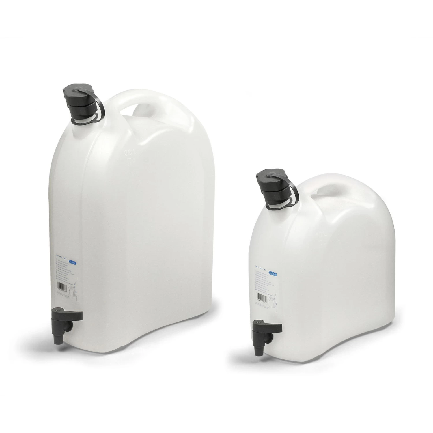 Wasserkanister Mit Gießtülle, Weiß, 10 Liter 1 Wasserkanister Mit Gießtülle, Weiß, 10 Liter