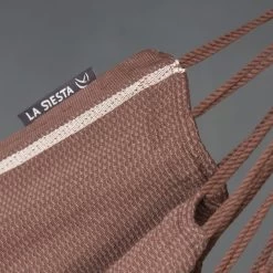 LA SIESTA Hängestuhl Lounger Habana Chocolate, Aus Bio-Baumwolle -Gartenbedarf Verkäufe 3940200258 Haengestuhl Lounger Habana chocolate BioBaumwolle 03 47089