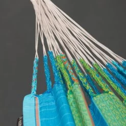 LA SIESTA Kingsize Familien-Hängematte Flora Curacao, Aus Bio-Baumwolle 10 LA SIESTA Kingsize Familien-Hängematte Flora Curacao, Aus Bio-Baumwolle -Gartenbedarf Verkäufe 3940200267 Kingsize Haengematte Flora curacao BioBaumwolle 03 47135