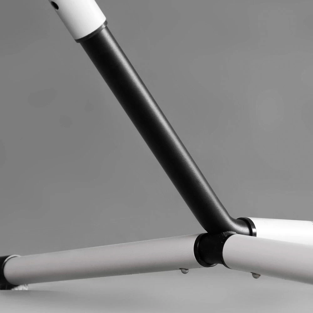 LA SIESTA Doppel-Hängemattengestell Nautico Grau, Stahl Pulverbeschichtet 2 LA SIESTA Doppel-Hängemattengestell Nautico Grau, Stahl Pulverbeschichtet – Bild 2