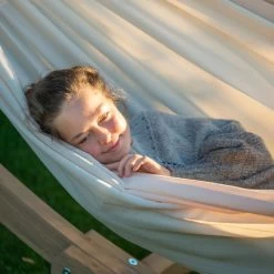 LA SIESTA Doppel-Hängematte Brisa, Vanilla, Outdoor Material, Bis 160 Kg, Wetterfest 25 LA SIESTA Doppel-Hängematte Brisa, Vanilla, Outdoor Material, Bis 160 Kg, Wetterfest -Gartenbedarf Verkäufe 3940200279 Doppel Haengematte Brisa vanilla Outdoor Material 14 61113